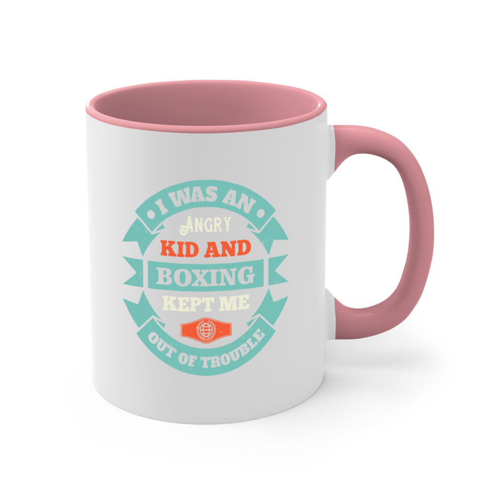 I was an angry kid and boxing kept me out of trouble 1977#- boxing-Mug / Coffee Cup
