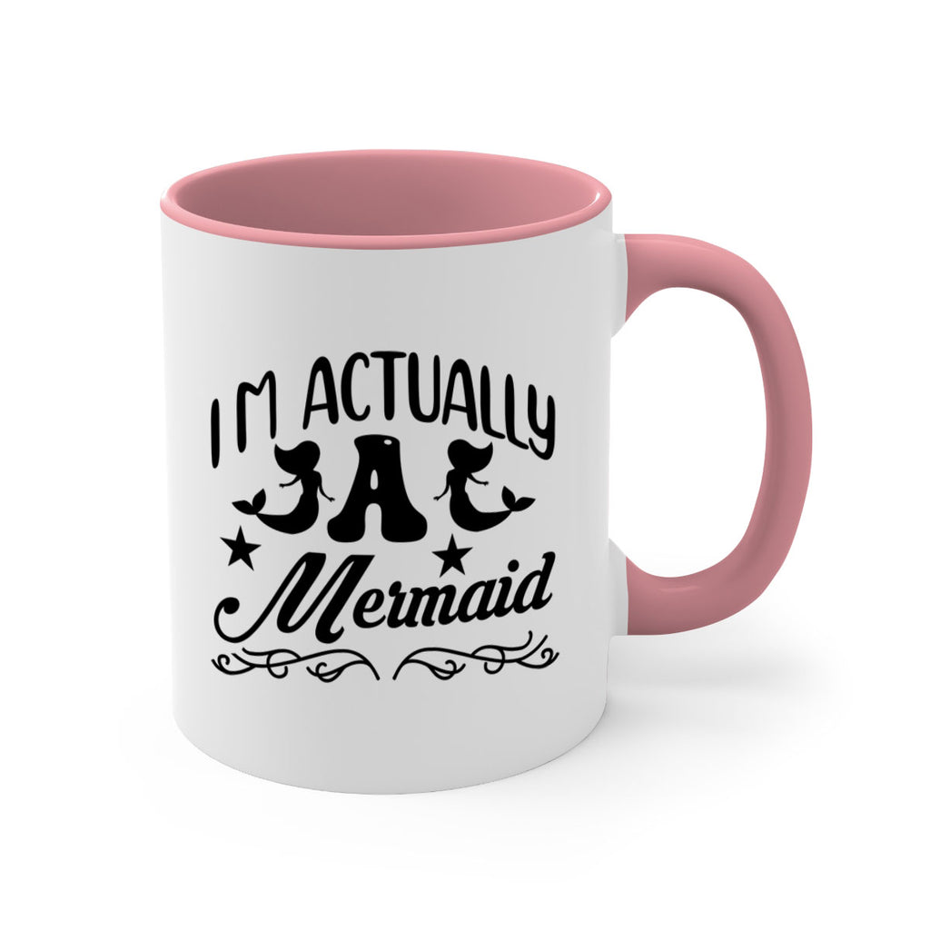 Im actually a mermaid 258#- mermaid-Mug / Coffee Cup