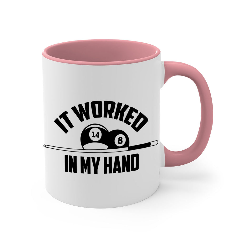 It worked in my hand 1000#- billards-Mug / Coffee Cup