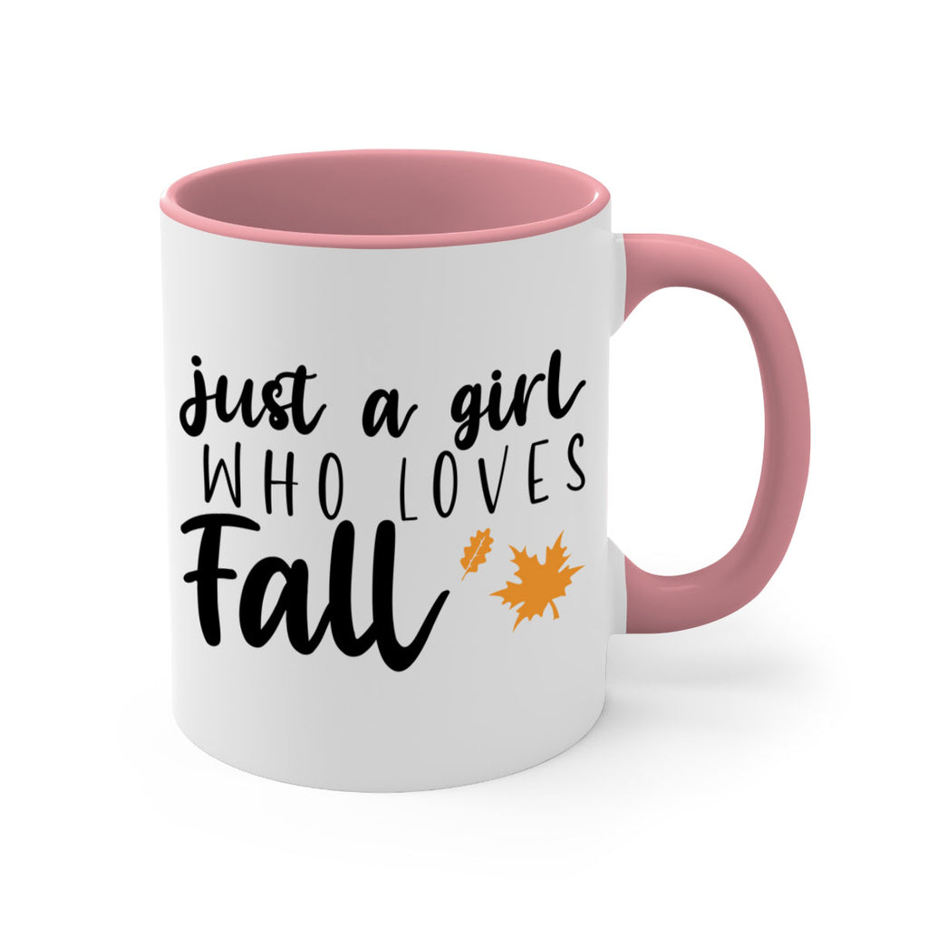 Just A Girl Who Loves Fall 380#- fall-Mug / Coffee Cup