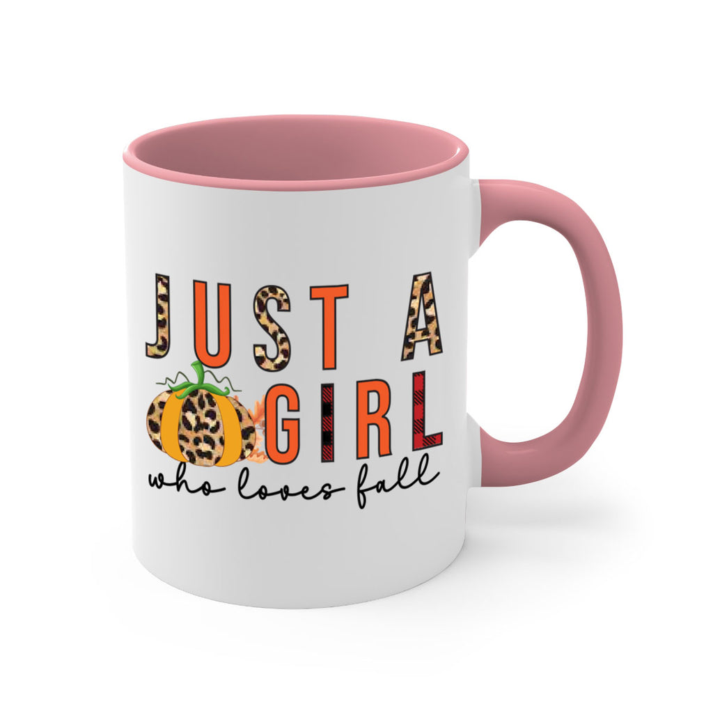 Just a Girl Who Loves Fall 382#- fall-Mug / Coffee Cup