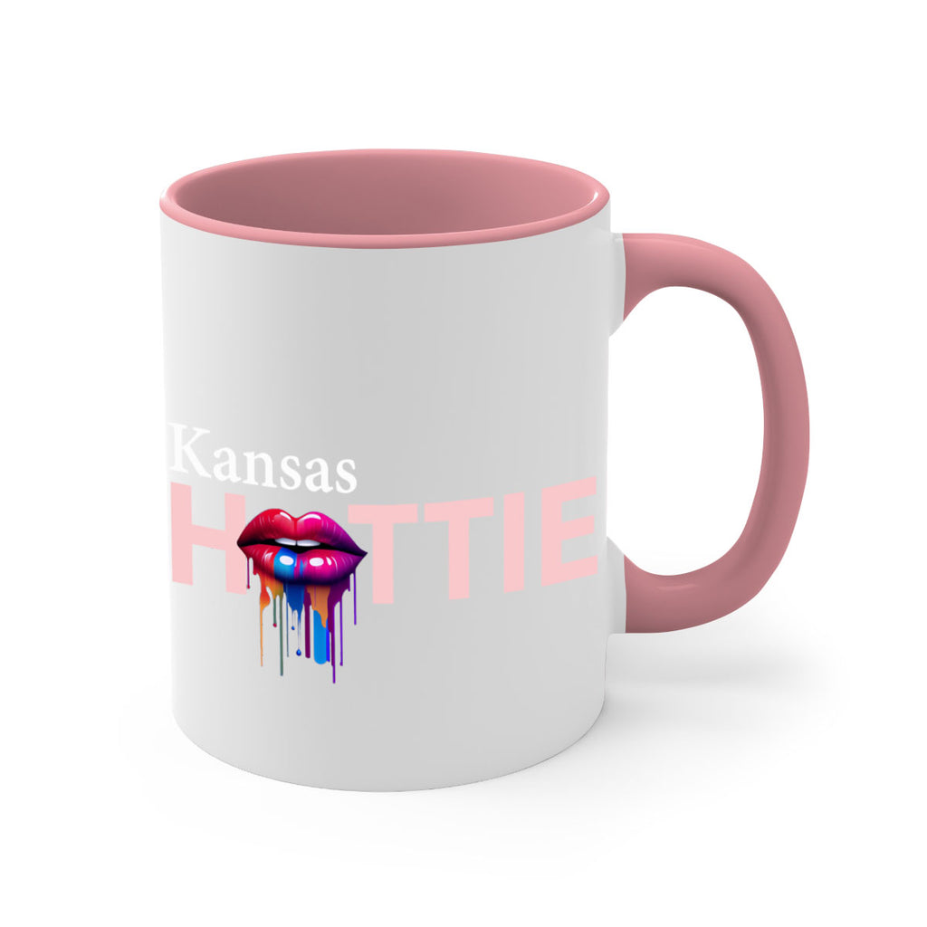 Kansas Hottie with dripping lips 90#- Hottie Collection-Mug / Coffee Cup