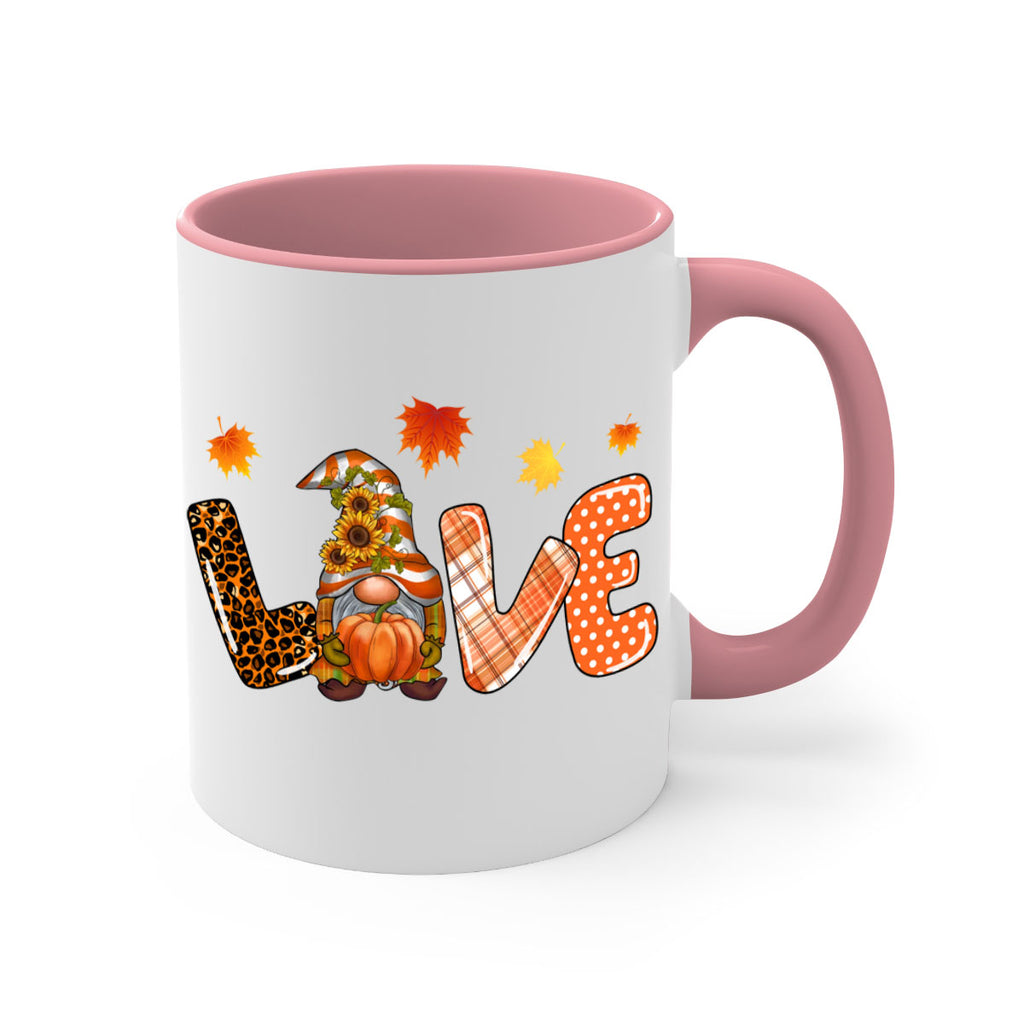 LOVEFallGnomeAutumn 416#- fall-Mug / Coffee Cup