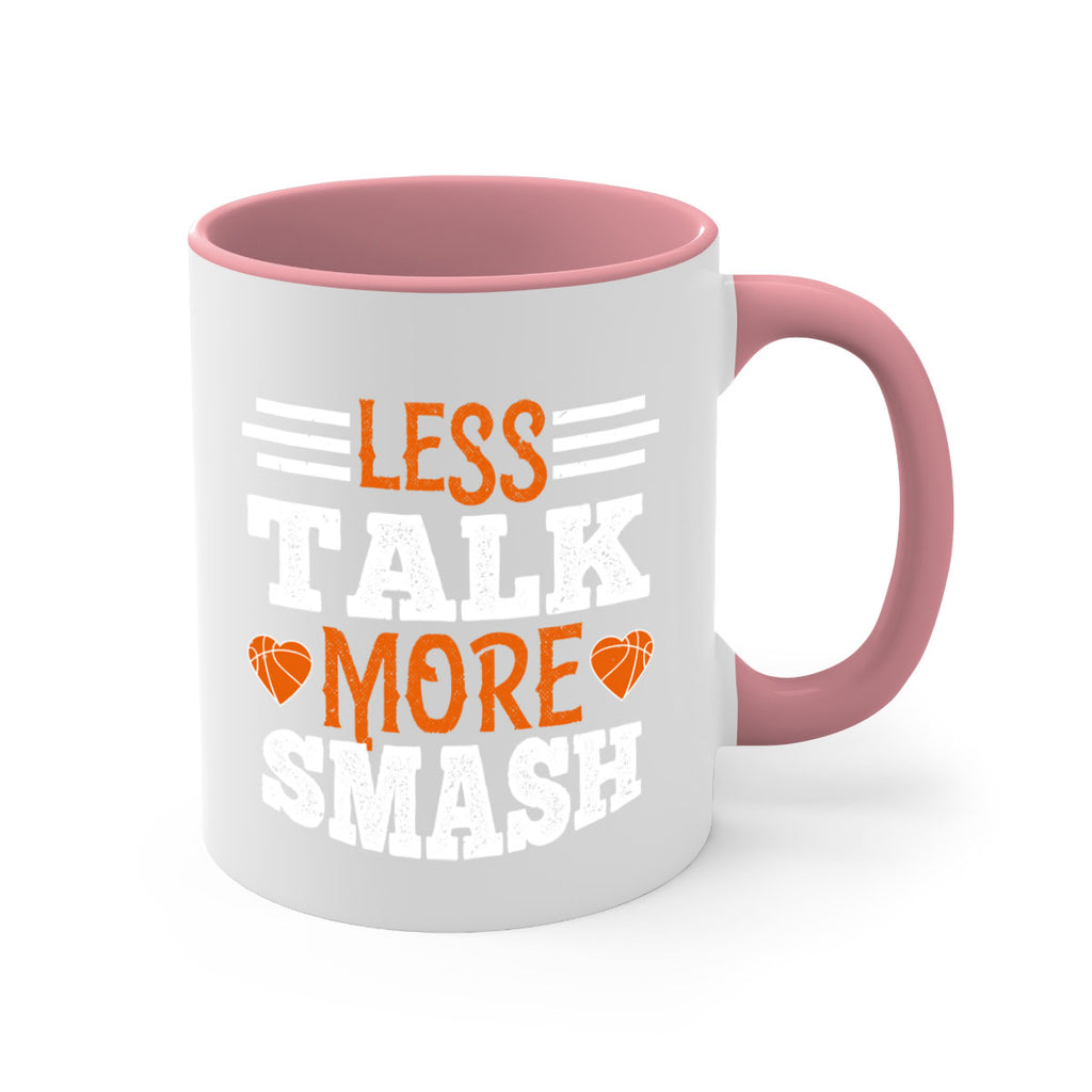 Less talk more smash 2062#- basketball-Mug / Coffee Cup