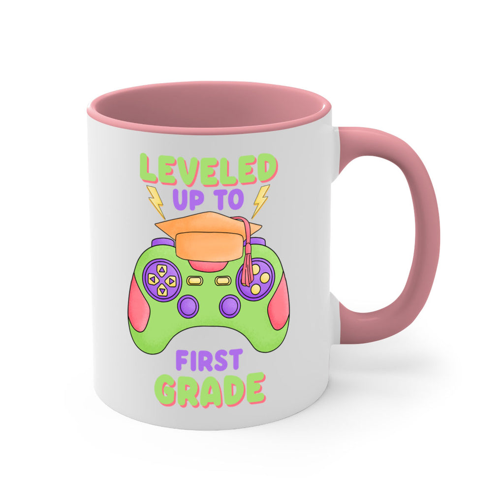 Leveled up to 1st Grade 10#- First Grade-Mug / Coffee Cup