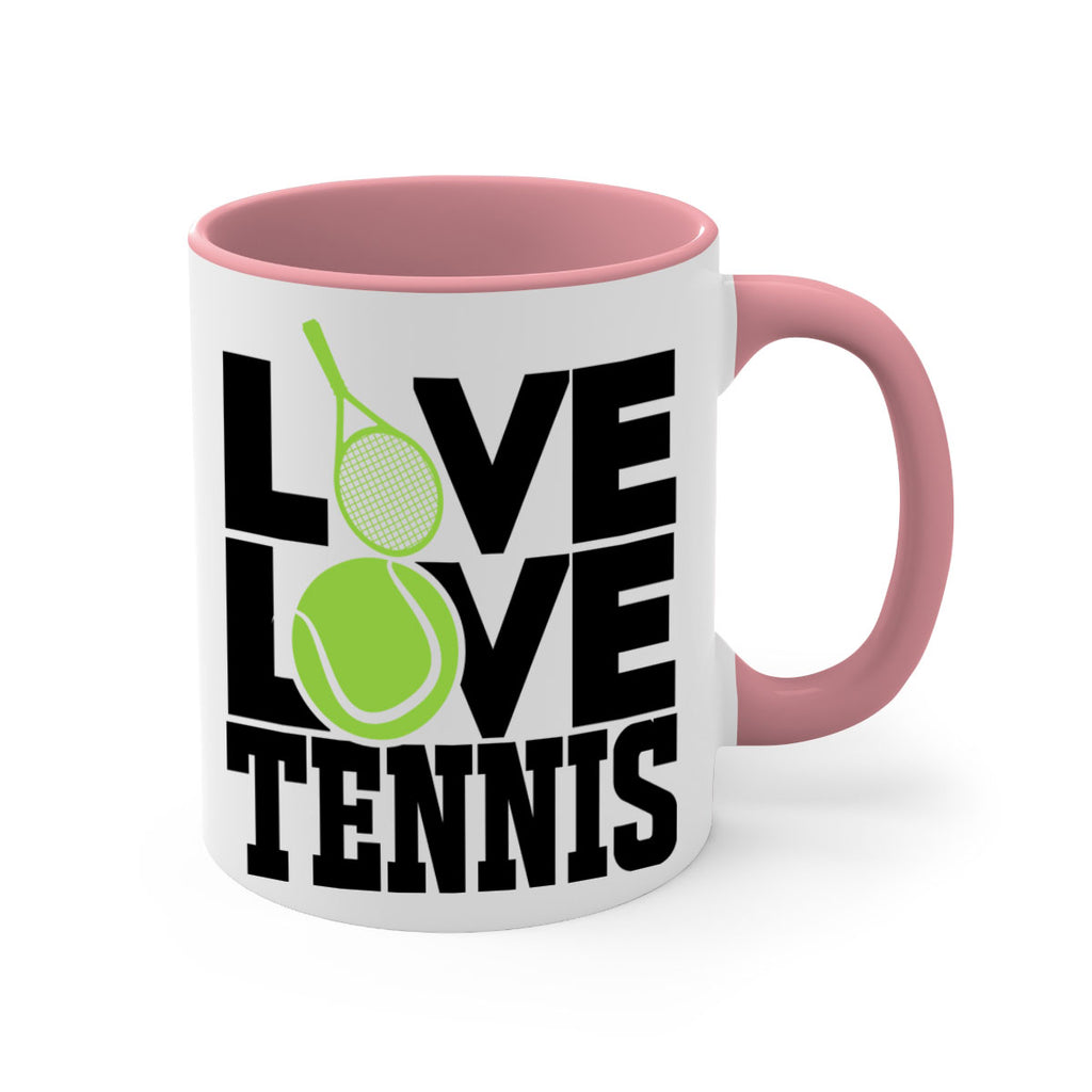 Live Love Tennis 799#- tennis-Mug / Coffee Cup