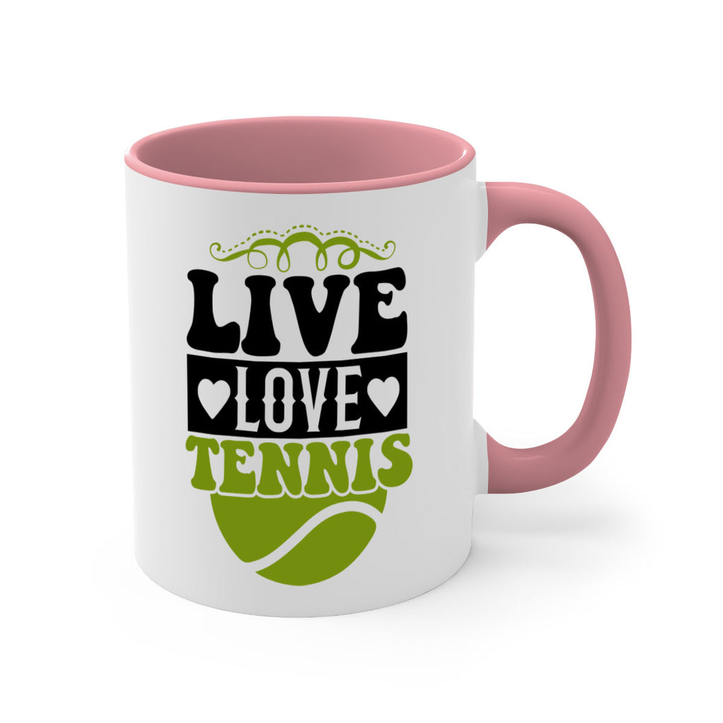 Live Love Tennis 817#- tennis-Mug / Coffee Cup