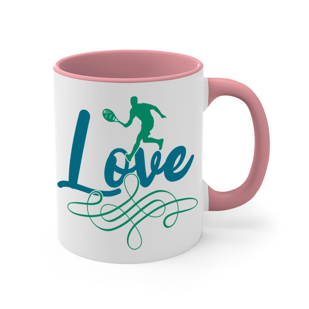 Love 706#- tennis-Mug / Coffee Cup