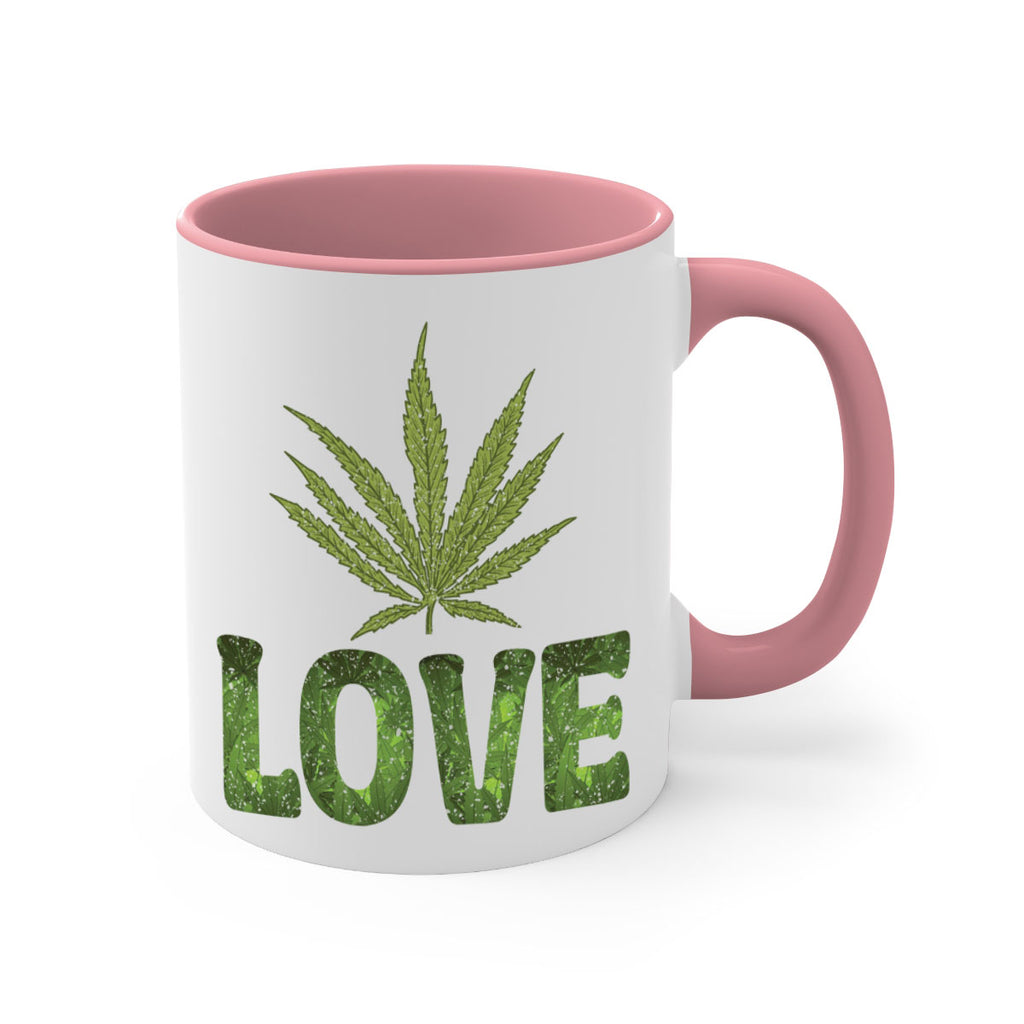 Love Sublimation 192#- marijuana-Mug / Coffee Cup