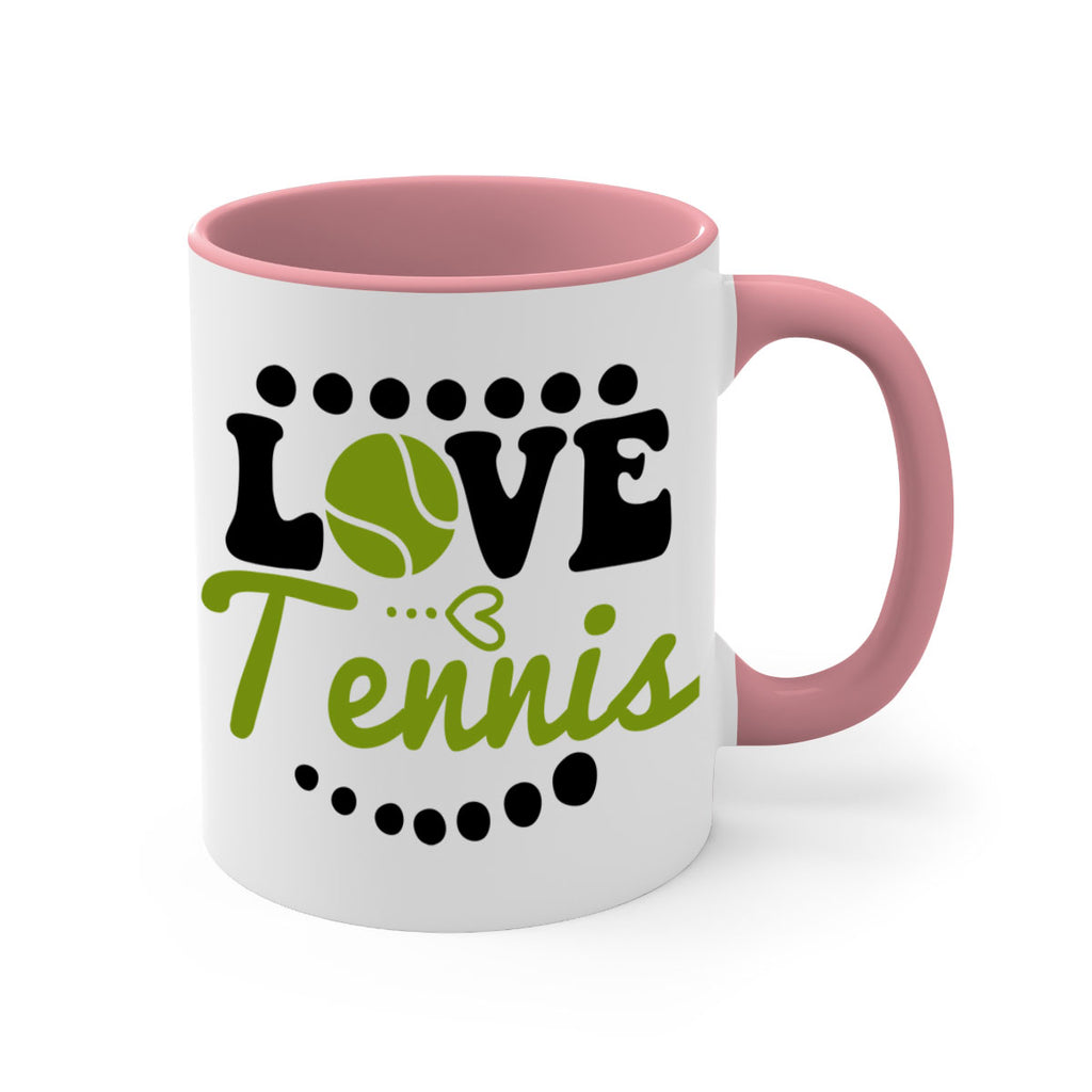 Love Tennis 730#- tennis-Mug / Coffee Cup