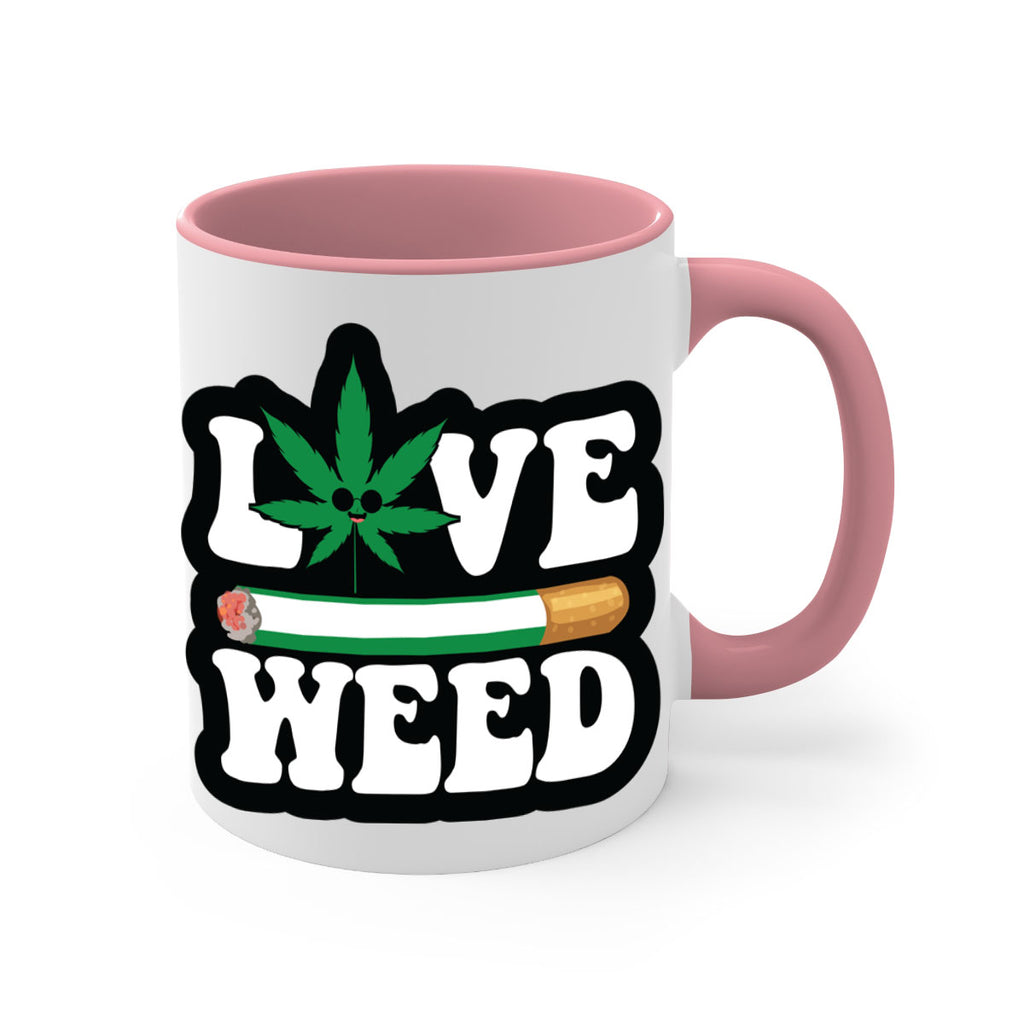 Love weed 194#- marijuana-Mug / Coffee Cup