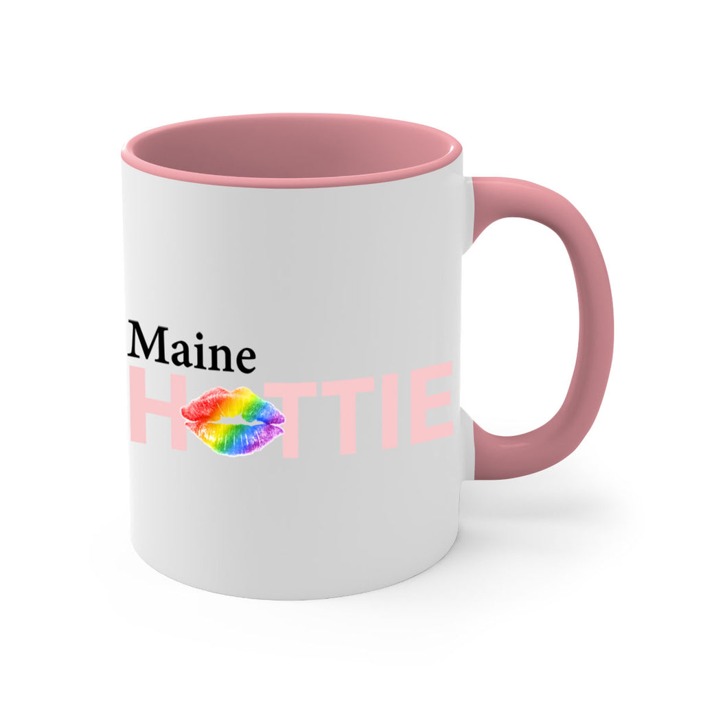 Maine Hottie with rainbow lips 19#- Hottie Collection-Mug / Coffee Cup