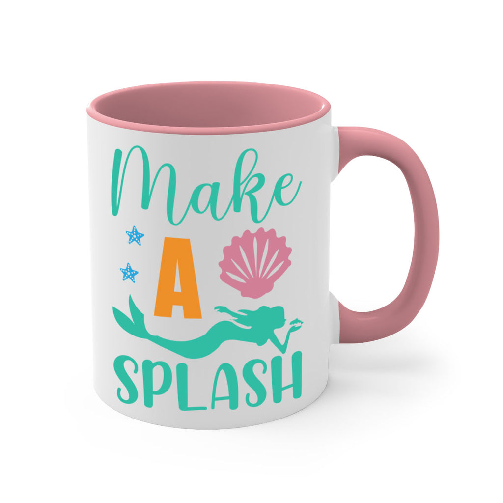 Make a Splash Design 314#- mermaid-Mug / Coffee Cup