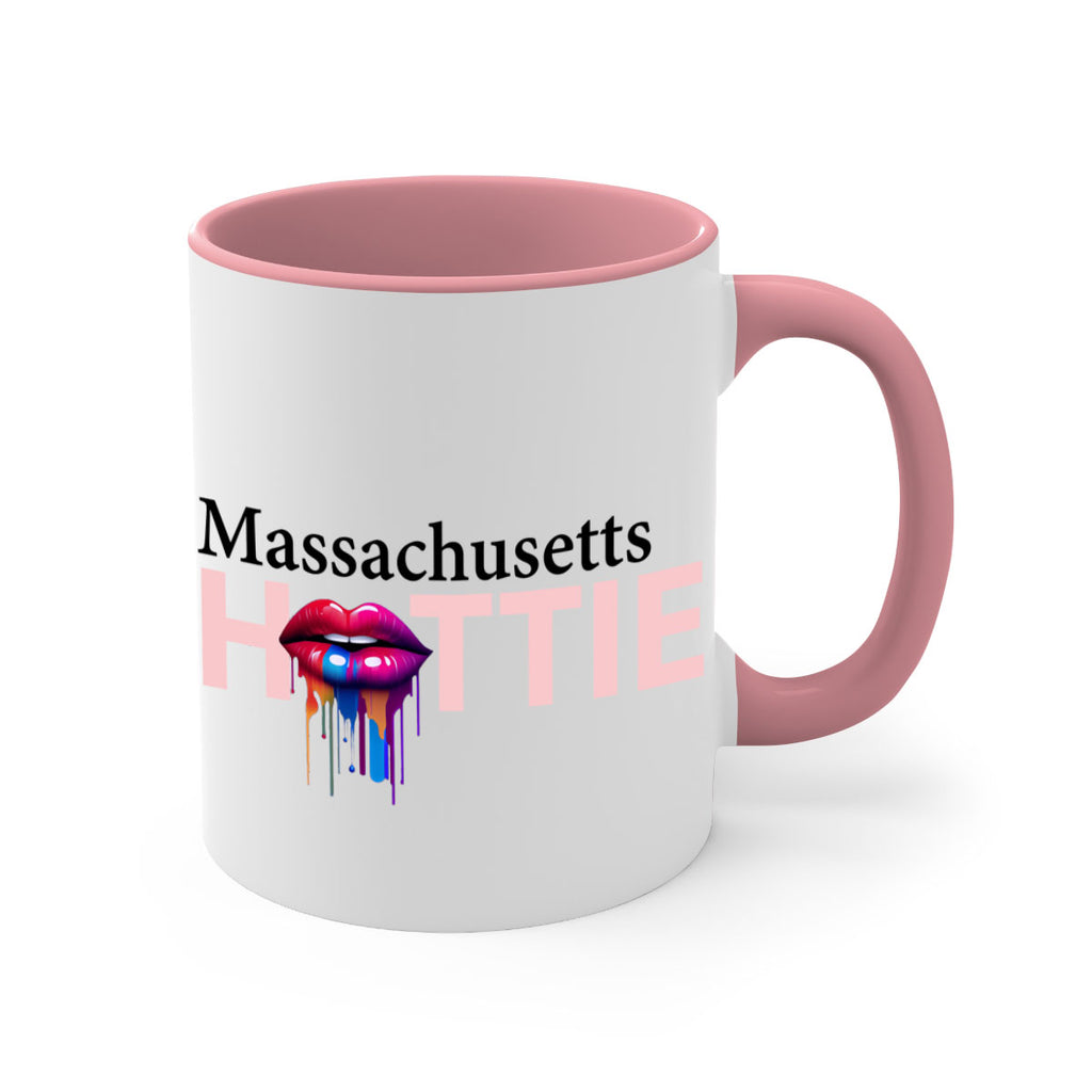 Massachusetts Hottie with dripping lips 21#- Hottie Collection-Mug / Coffee Cup