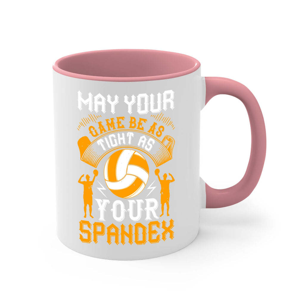May your game be as tight as your spandex Style 688#- volleyball-Mug / Coffee Cup