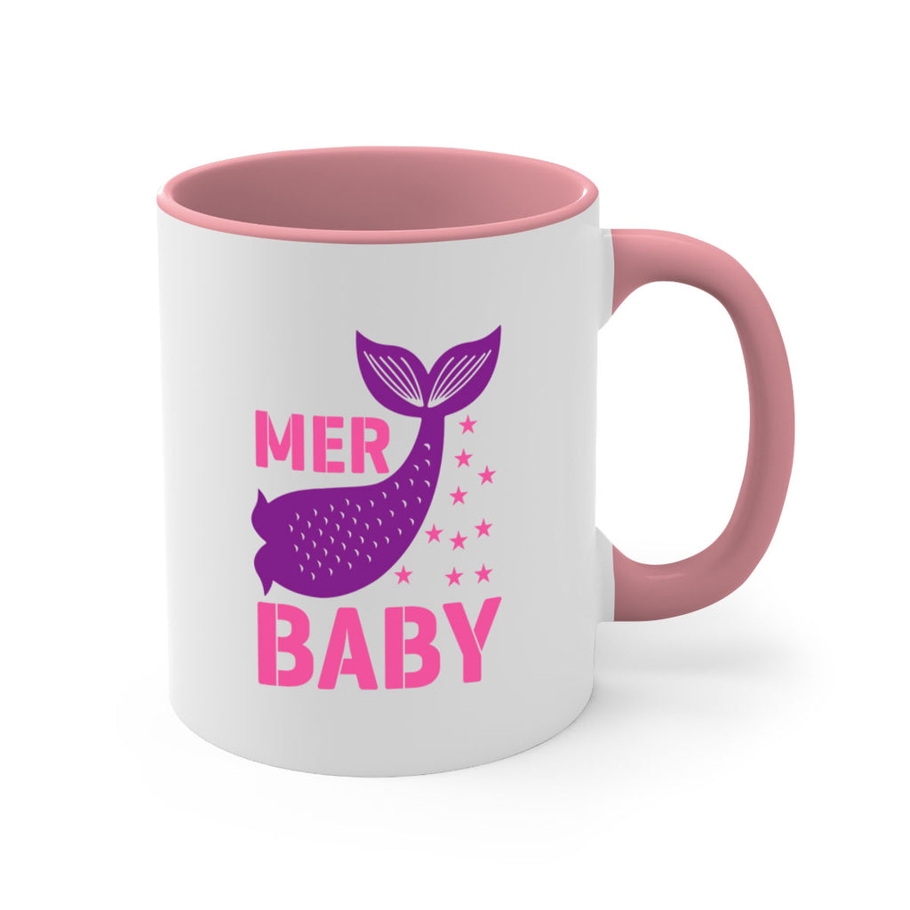 Mer Baby 321#- mermaid-Mug / Coffee Cup