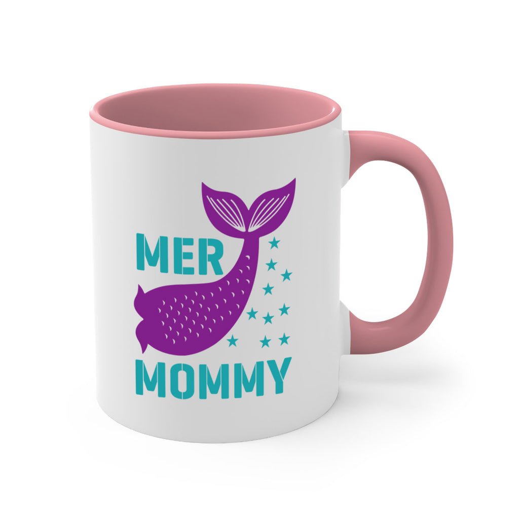 Mer Mommy 342#- mermaid-Mug / Coffee Cup