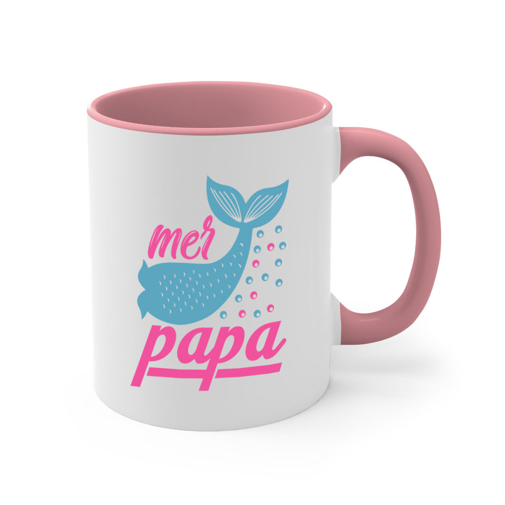 Mer Papa 344#- mermaid-Mug / Coffee Cup