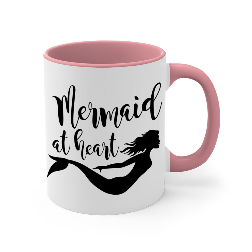 Mermaid at heart 395#- mermaid-Mug / Coffee Cup