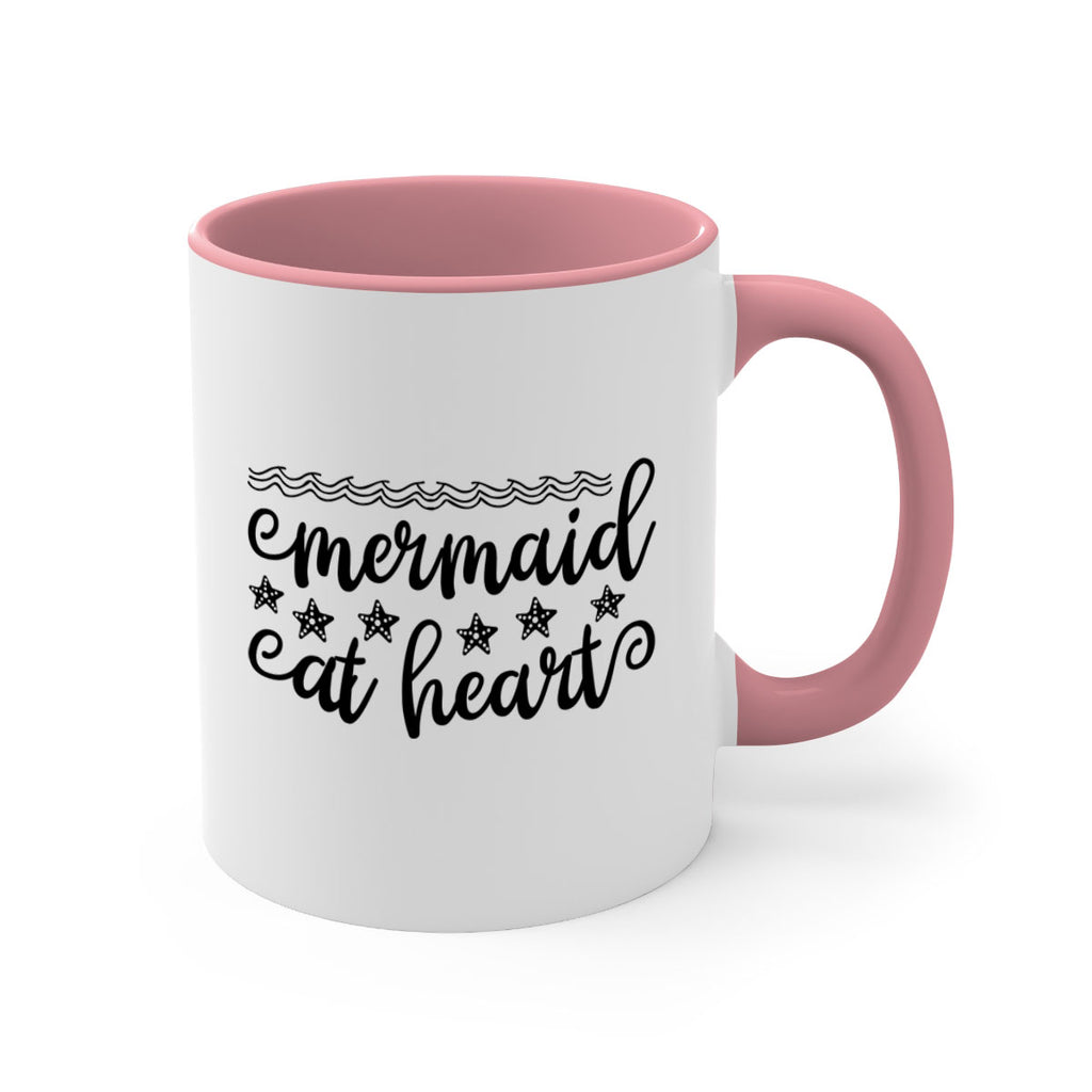 Mermaid at heart design 398#- mermaid-Mug / Coffee Cup