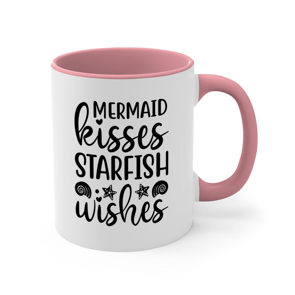Mermaid kisses starfish wishes 426#- mermaid-Mug / Coffee Cup