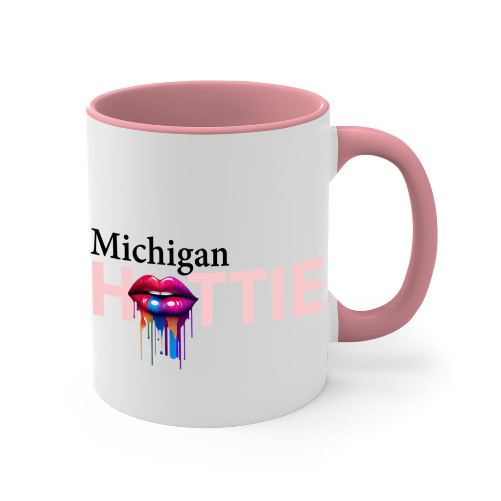 Michigan Hottie with dripping lips 22#- Hottie Collection-Mug / Coffee Cup