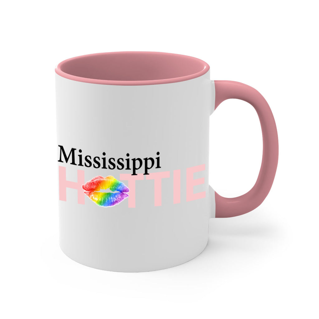 Mississippi Hottie with rainbow lips 24#- Hottie Collection-Mug / Coffee Cup