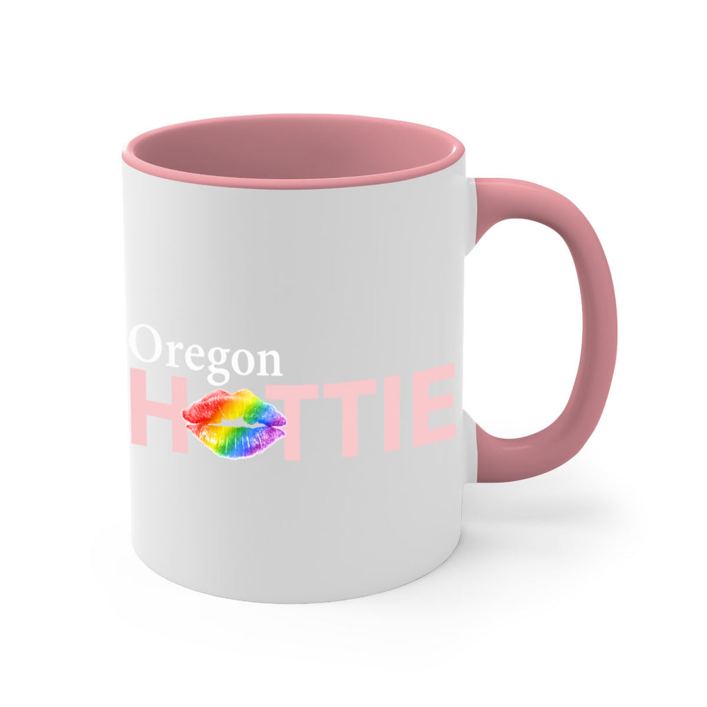 Oregon Hottie with rainbow lips 88#- Hottie Collection-Mug / Coffee Cup