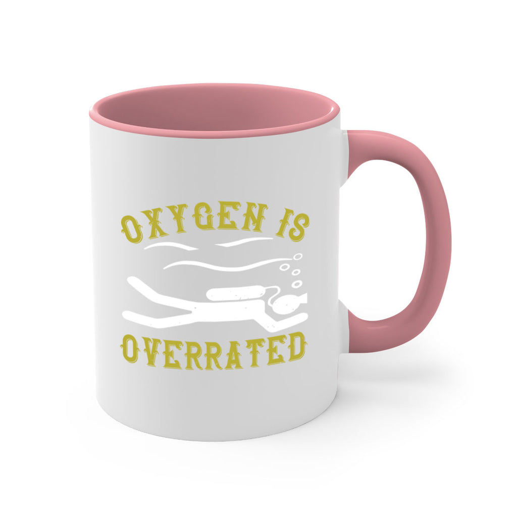 Oxygen is overrated 603#- swimming-Mug / Coffee Cup