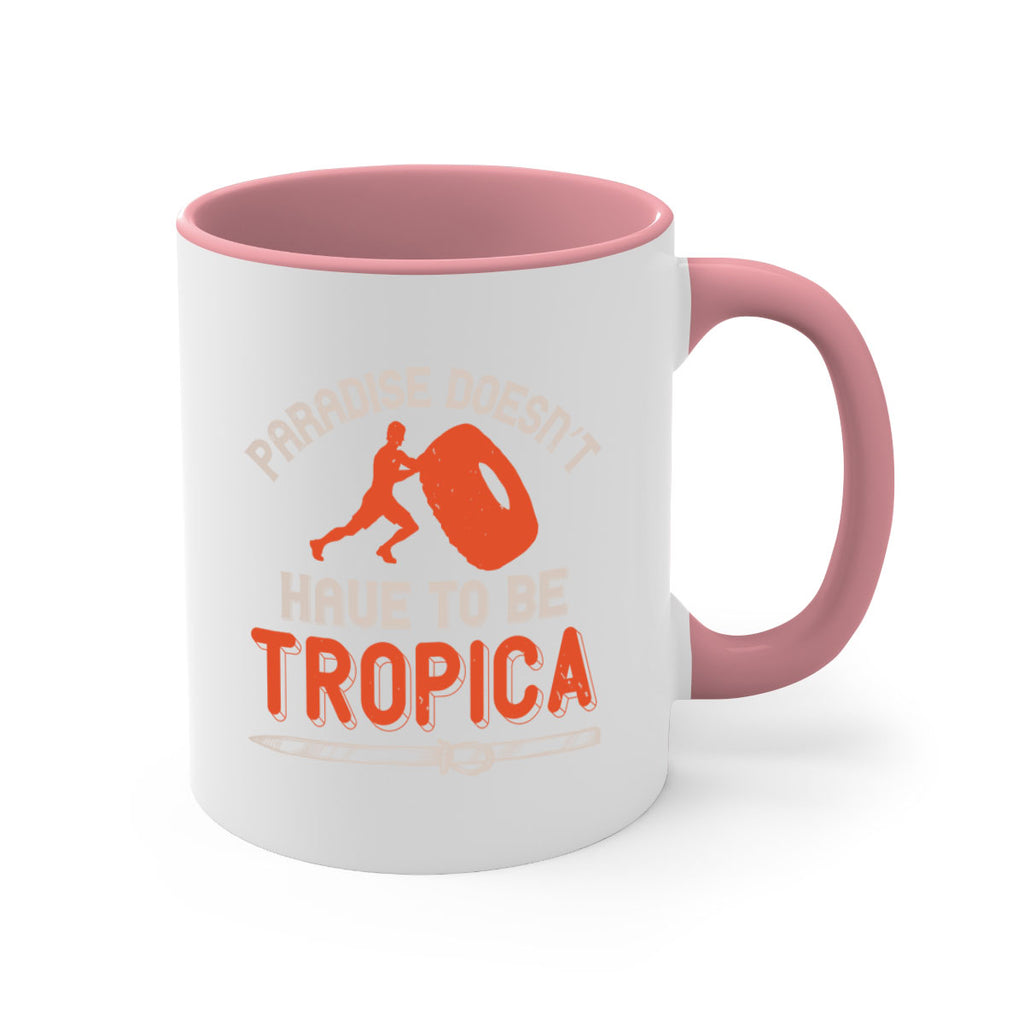 Paradise doesn’t have to be tropica 600#- ski-Mug / Coffee Cup