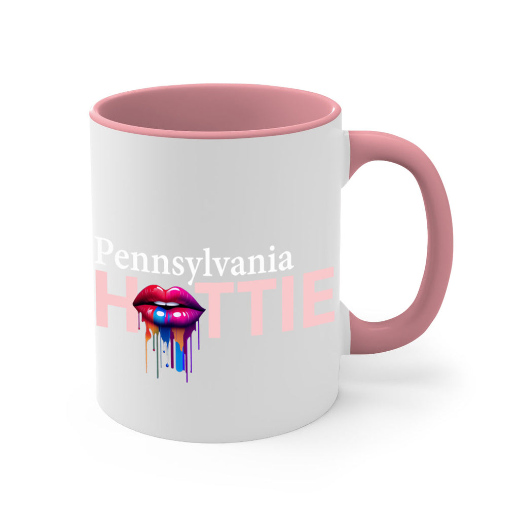 Pennsylvania Hottie with dripping lips 112#- Hottie Collection-Mug / Coffee Cup