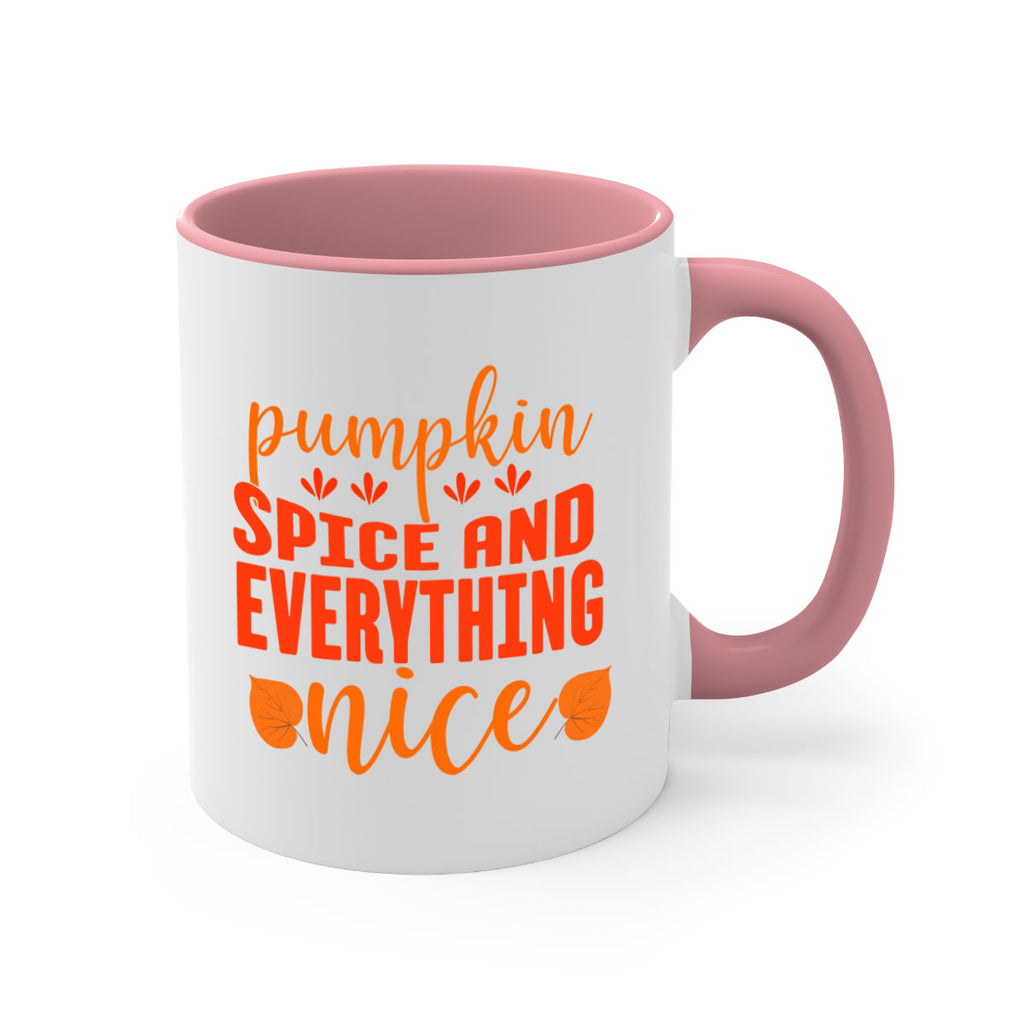 Pumpkin Spice And Everything Nice Design 535#- fall-Mug / Coffee Cup