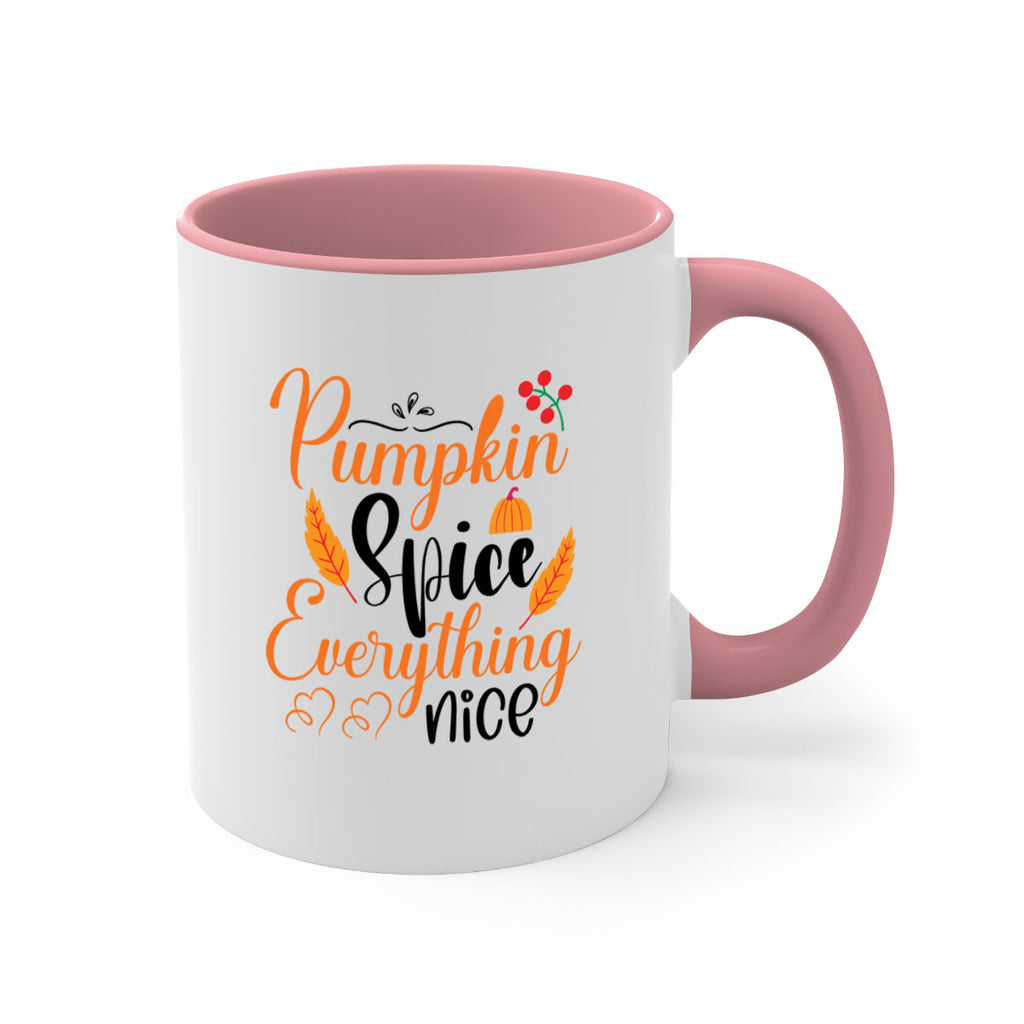Pumpkin Spice Everything Nice 543#- fall-Mug / Coffee Cup