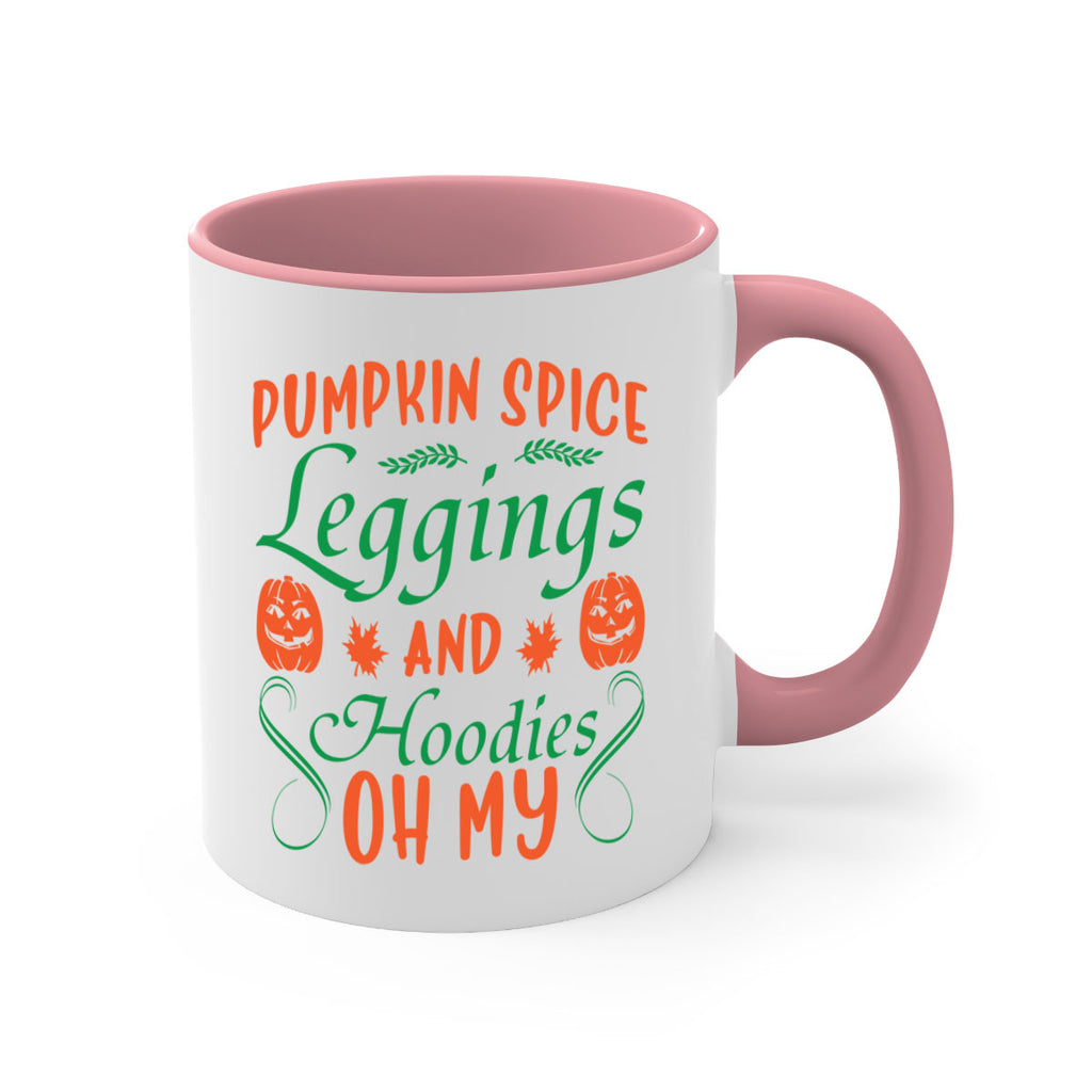Pumpkin Spice Leggings and Hoodies Oh My 553#- fall-Mug / Coffee Cup