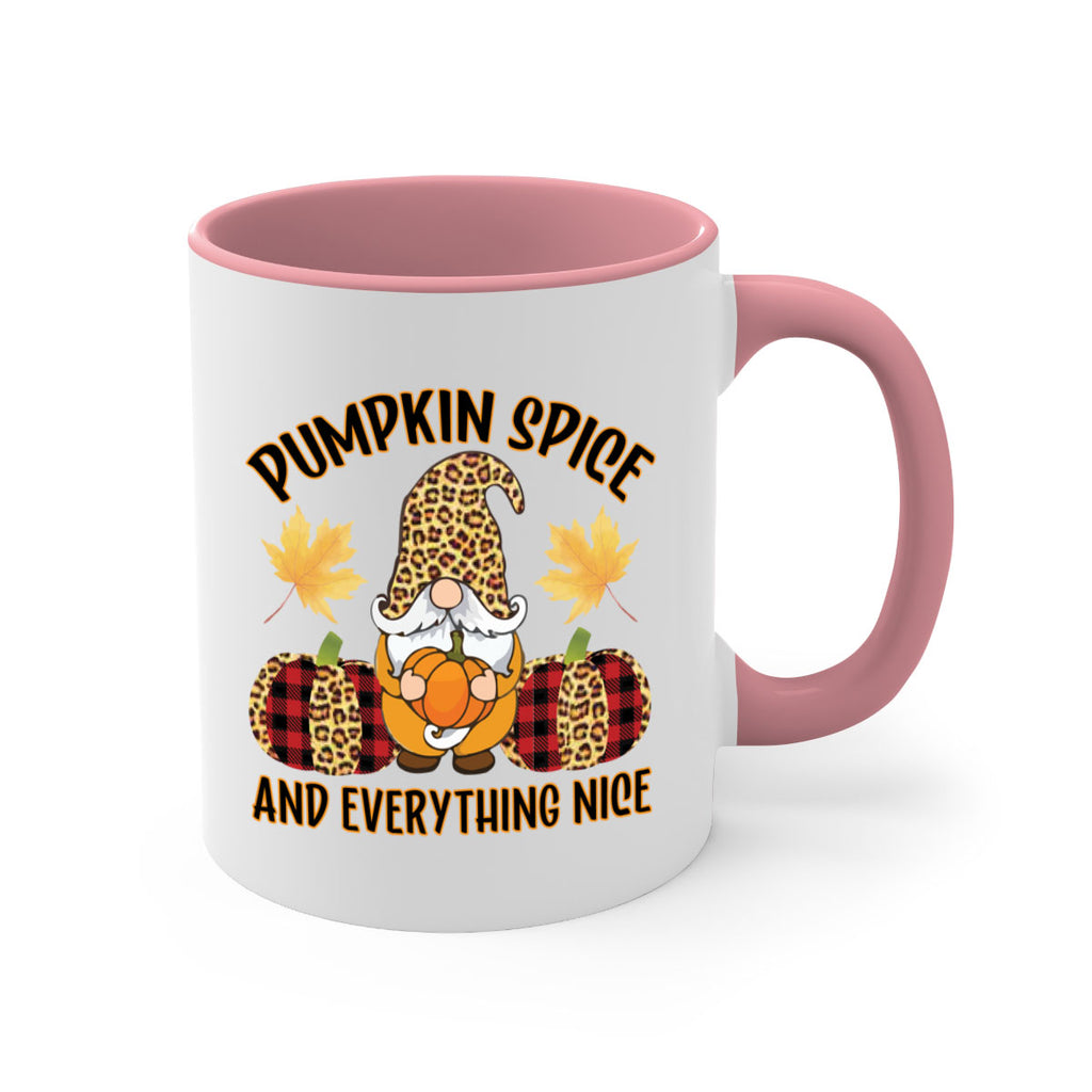 Pumpkin Spice and Everything Nice 534#- fall-Mug / Coffee Cup