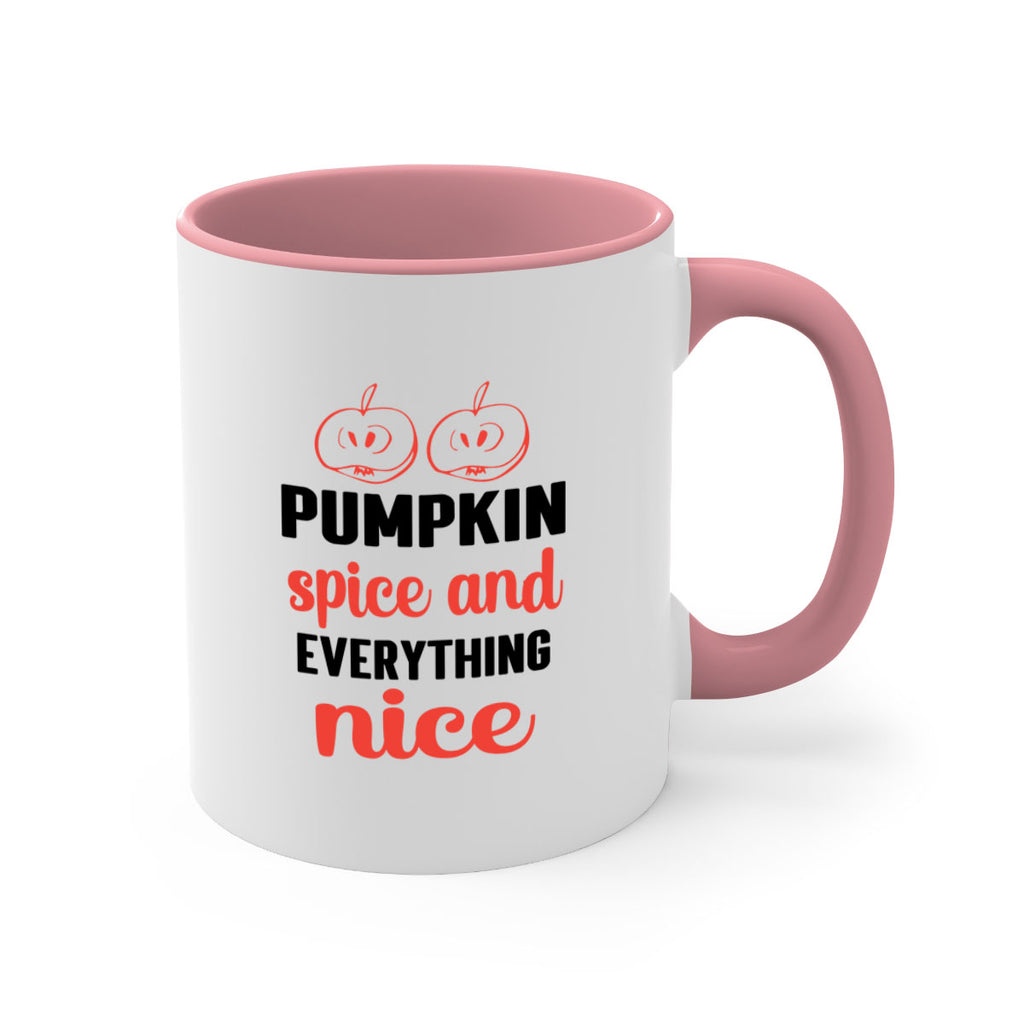 Pumpkin spice and everything nice 537#- fall-Mug / Coffee Cup