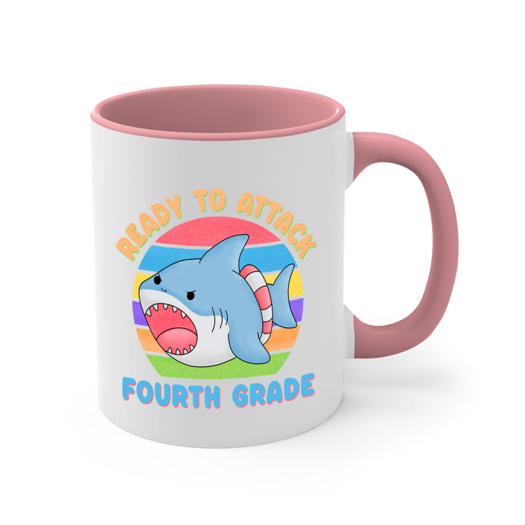 Ready to Attack 4th Grade 20#- 4th grade-Mug / Coffee Cup