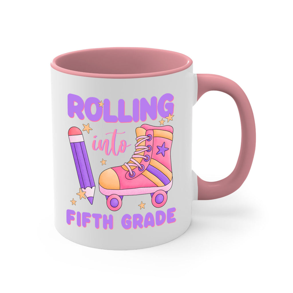 Rolling into 5th Grade 26#- 5th grade-Mug / Coffee Cup