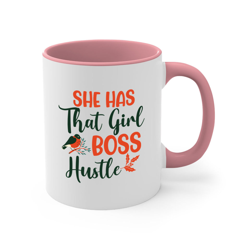 She Has That Girl Boss Hustle 363#- winter-Mug / Coffee Cup