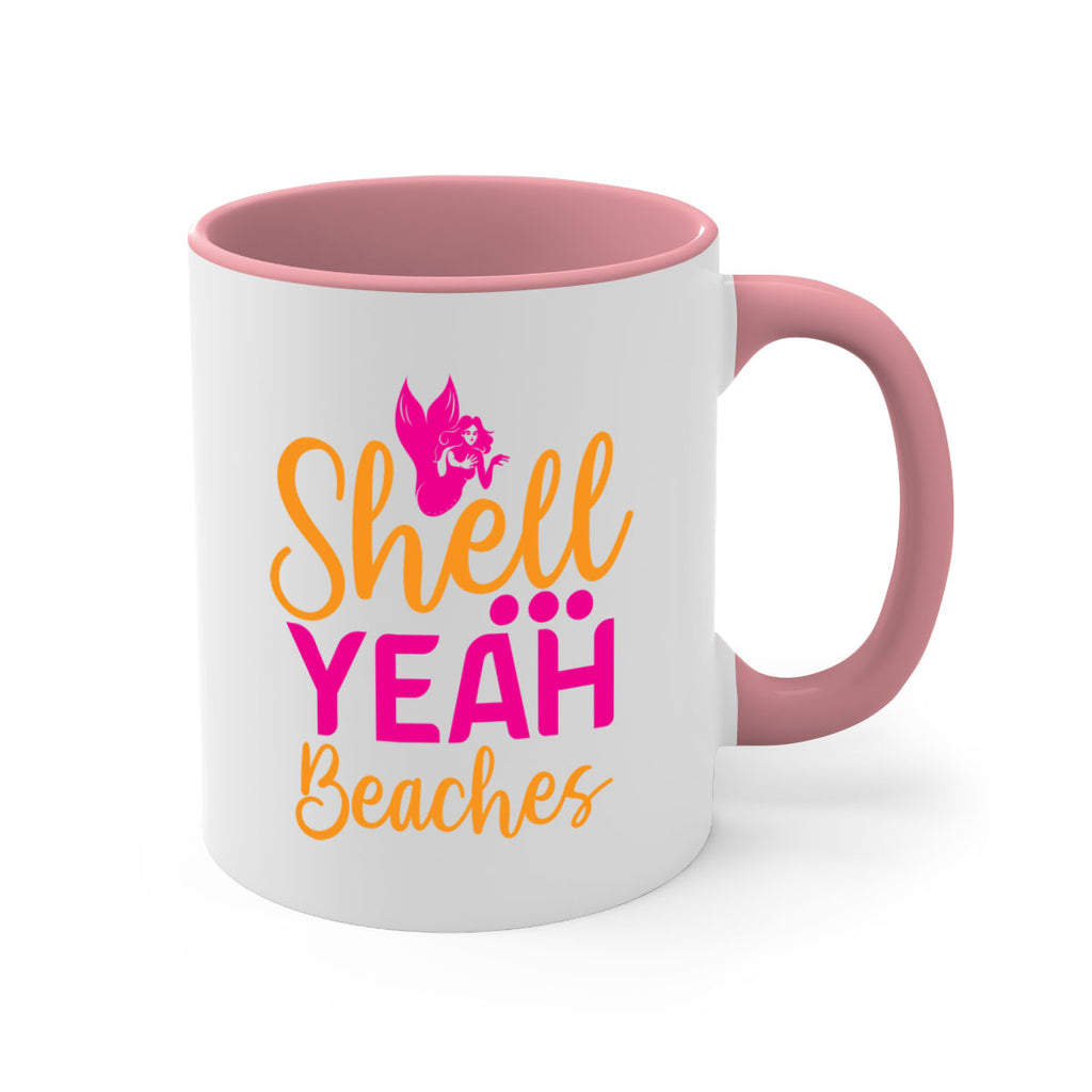 Shell Yeah Beaches 586#- mermaid-Mug / Coffee Cup