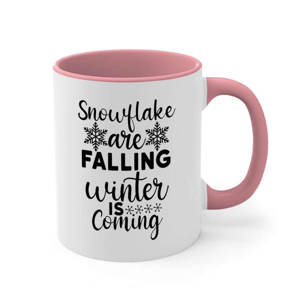 Snowflake Are Falling Winter Is 375#- winter-Mug / Coffee Cup