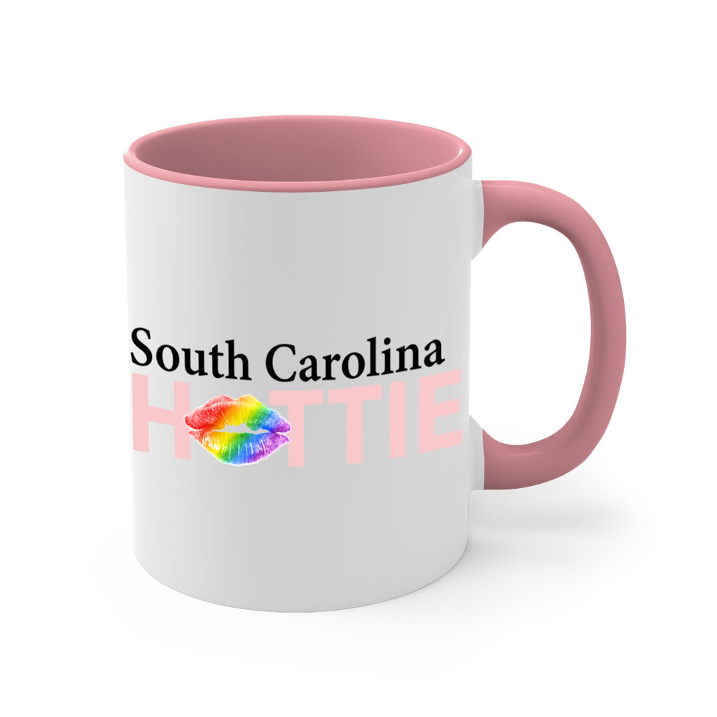 South Carolina Hottie with rainbow lips 40#- Hottie Collection-Mug / Coffee Cup