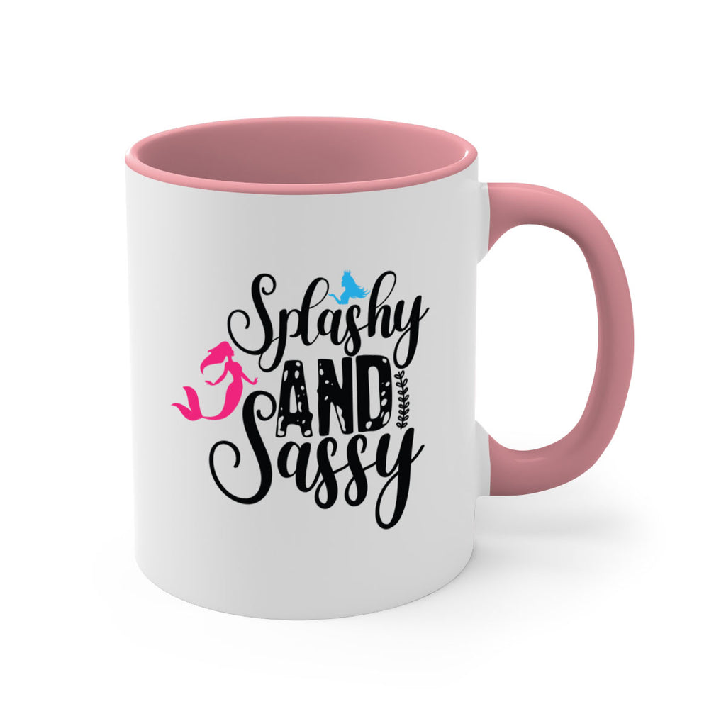 Splashy and Sassy 624#- mermaid-Mug / Coffee Cup