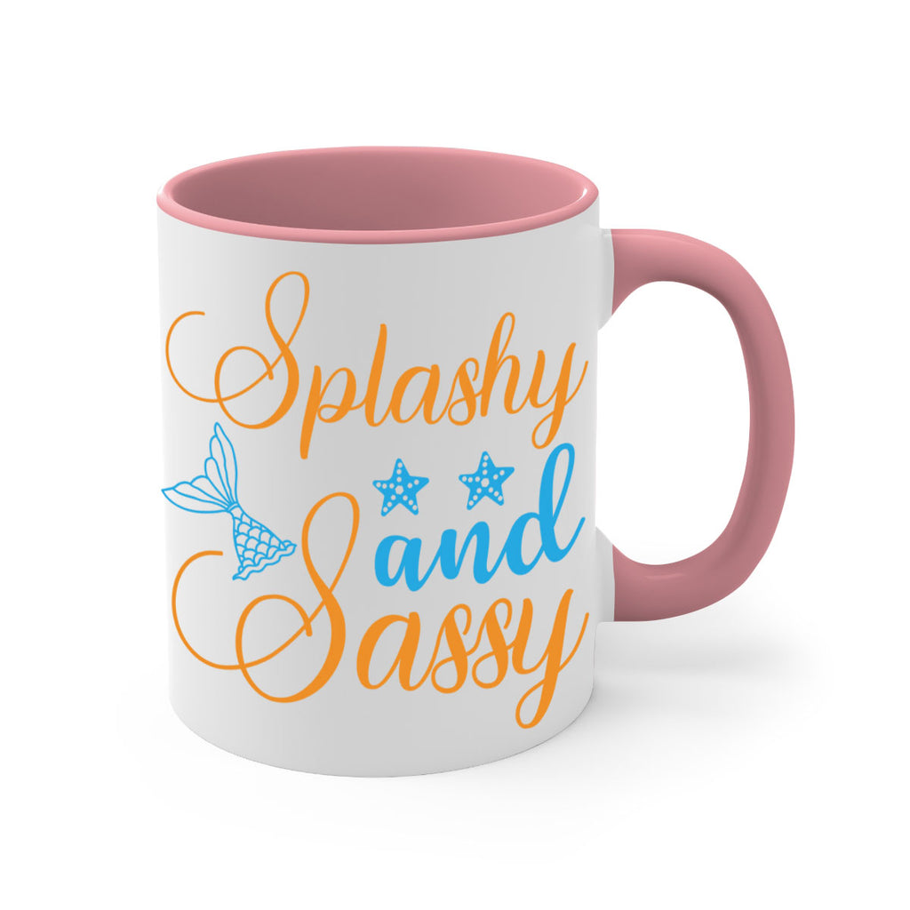 Splashy and Sassy Design 625#- mermaid-Mug / Coffee Cup