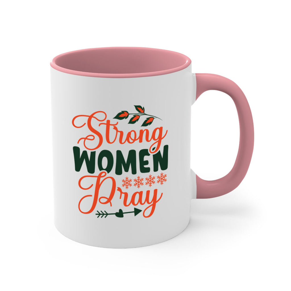 Strong Women Pray 395#- winter-Mug / Coffee Cup