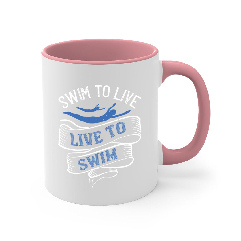 Swim to LiveLive to Swim 384#- swimming-Mug / Coffee Cup