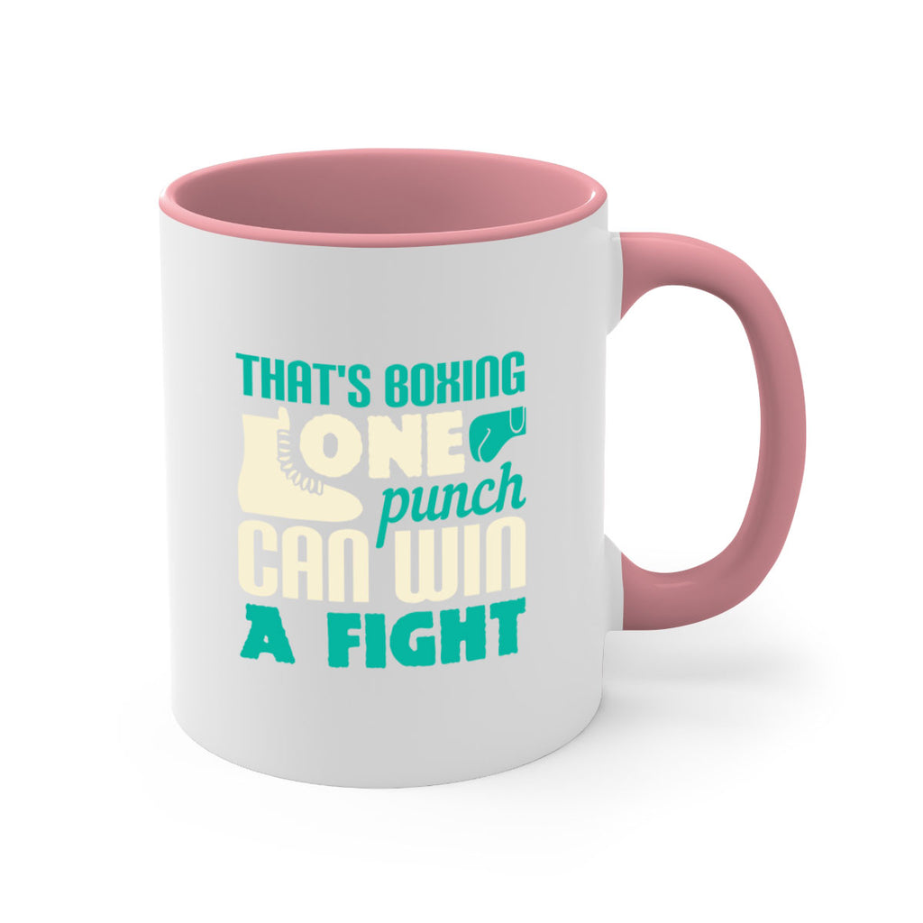 Thats boxing one punch can win a fight 1854#- boxing-Mug / Coffee Cup