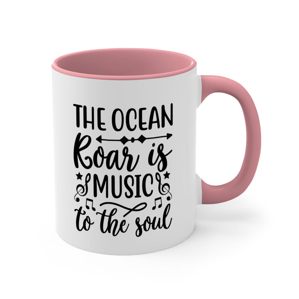 The ocean roar is music 631#- mermaid-Mug / Coffee Cup