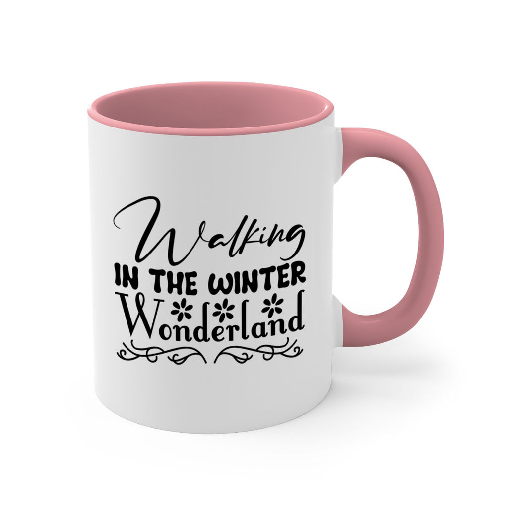 Walking in the winter wonderland 442#- winter-Mug / Coffee Cup