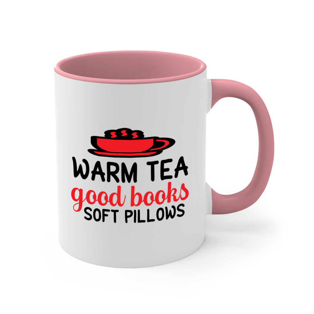 Warm tea good books soft pillows 448#- winter-Mug / Coffee Cup